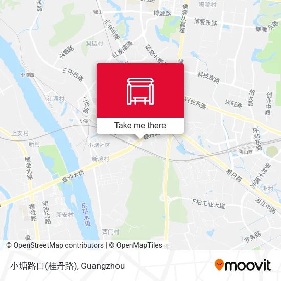 小塘路口(桂丹路) map