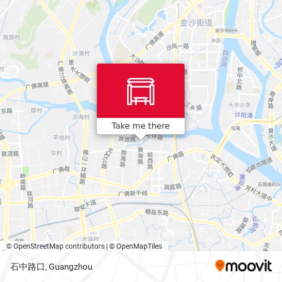石中路口 map