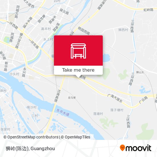 狮岭(陈边) map