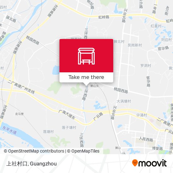上社村口 map