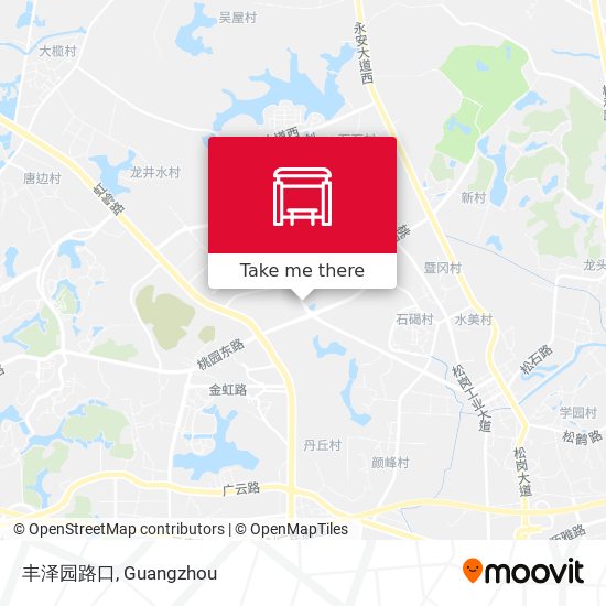丰泽园路口 map