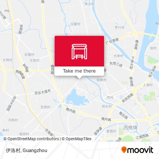伊洛村 map
