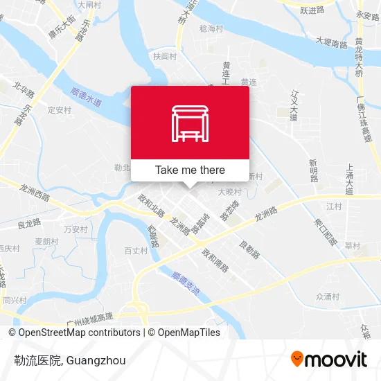 勒流医院 map