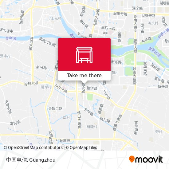 中国电信 map