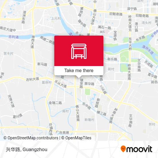 兴华路 map