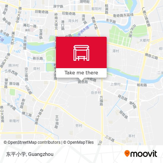 东平小学 map