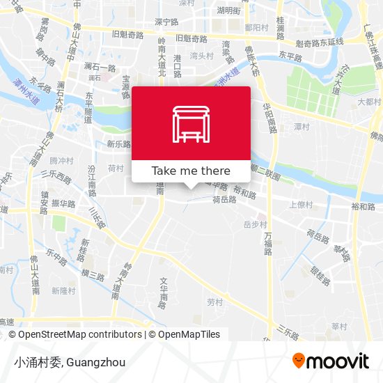 小涌村委 map