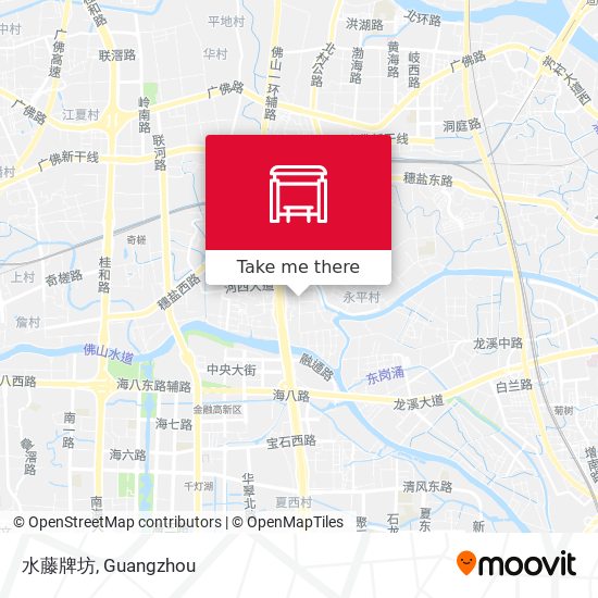 水藤牌坊 map