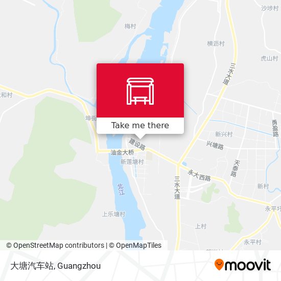 大塘汽车站 map