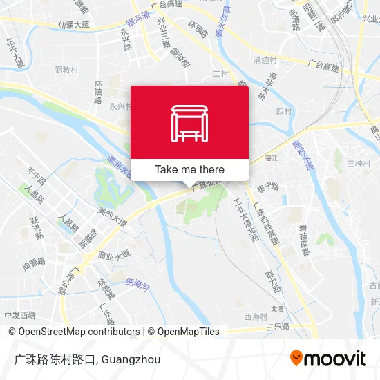 广珠路陈村路口 map