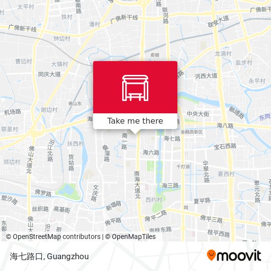 海七路口 map