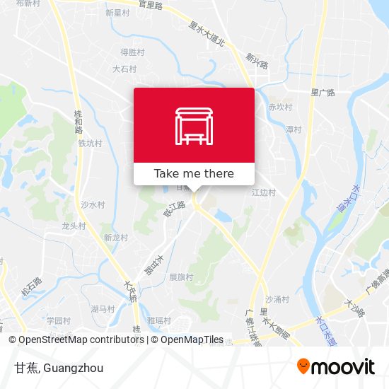 甘蕉 map
