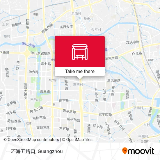 一环海五路口 map