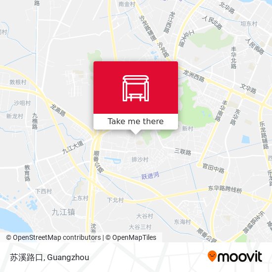 苏溪路口 map