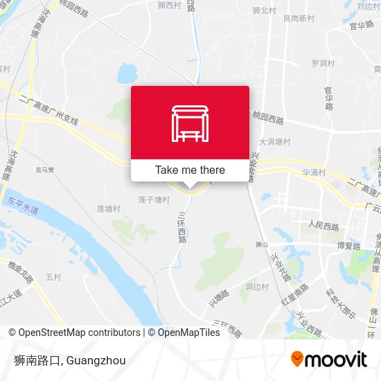 狮南路口 map