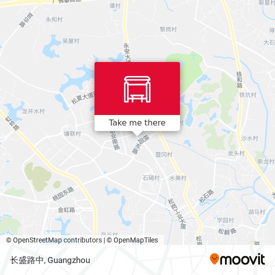 长盛路中 map
