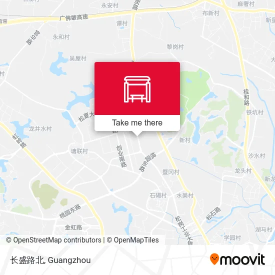 长盛路北 map