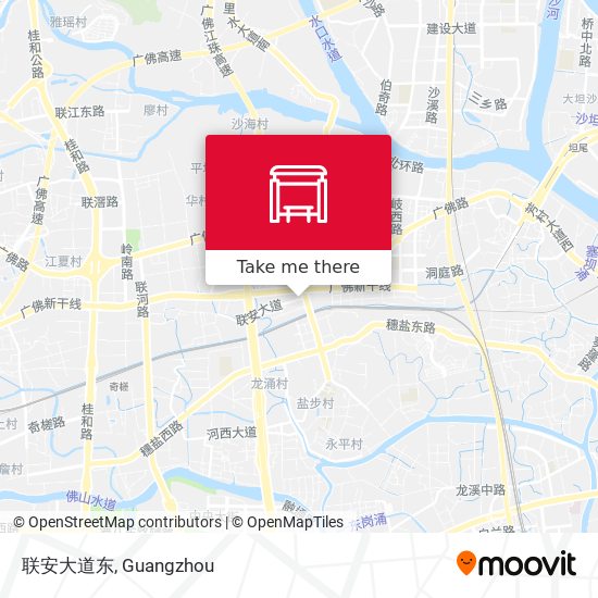 联安大道东 map
