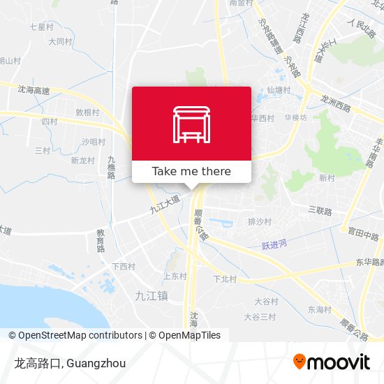 龙高路口 map
