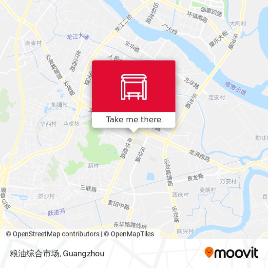 粮油综合市场 map