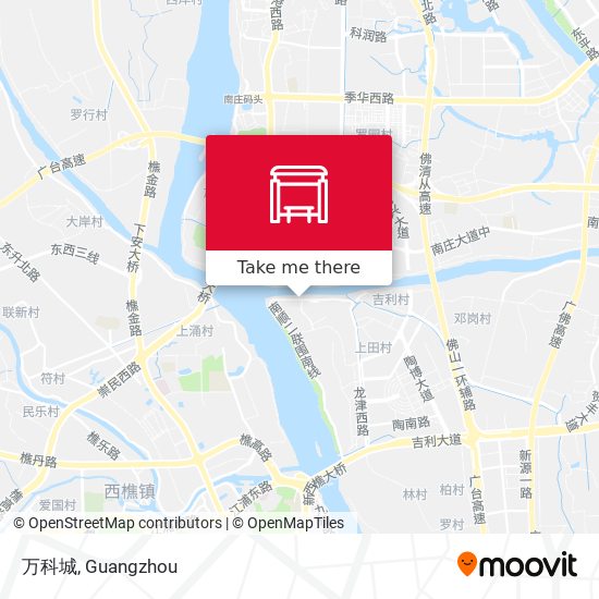 万科城 map