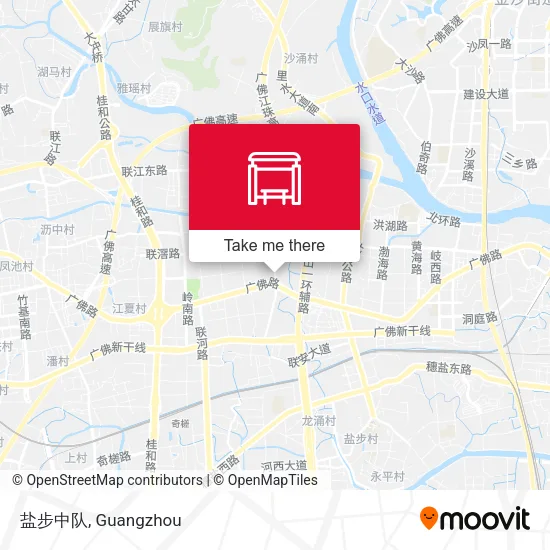 盐步中队 map