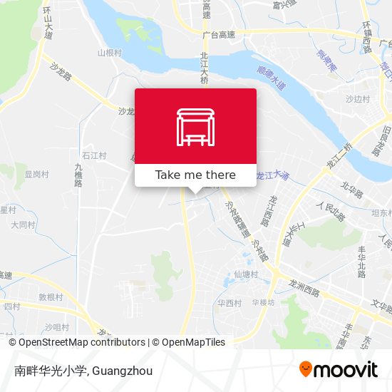 南畔华光小学 map