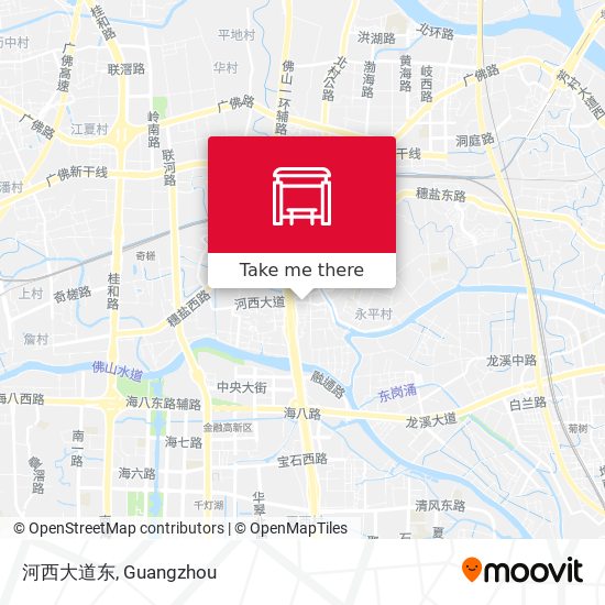 河西大道东 map
