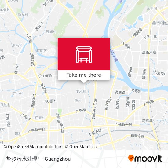 盐步污水处理厂 map