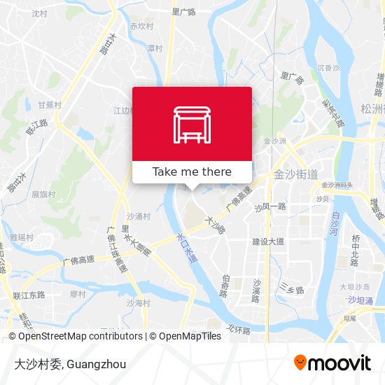 大沙村委 map