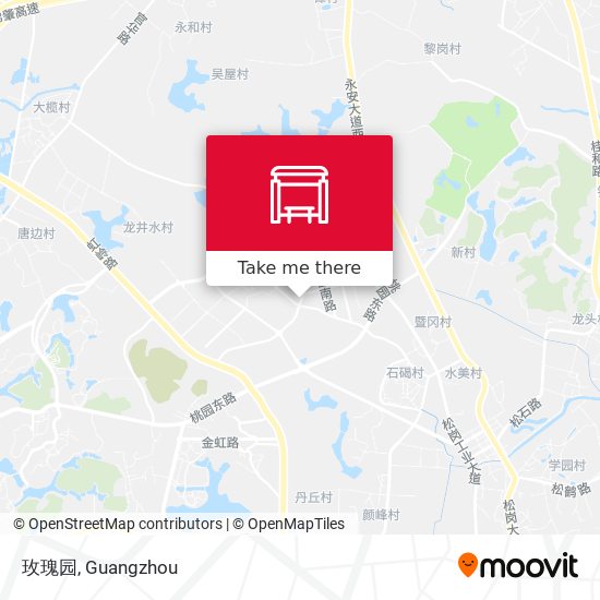 玫瑰园 map