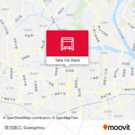 联滘路口 map