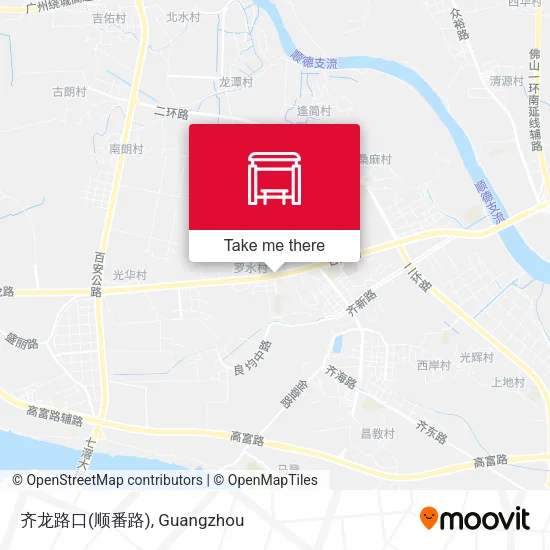 齐龙路口(顺番路) map