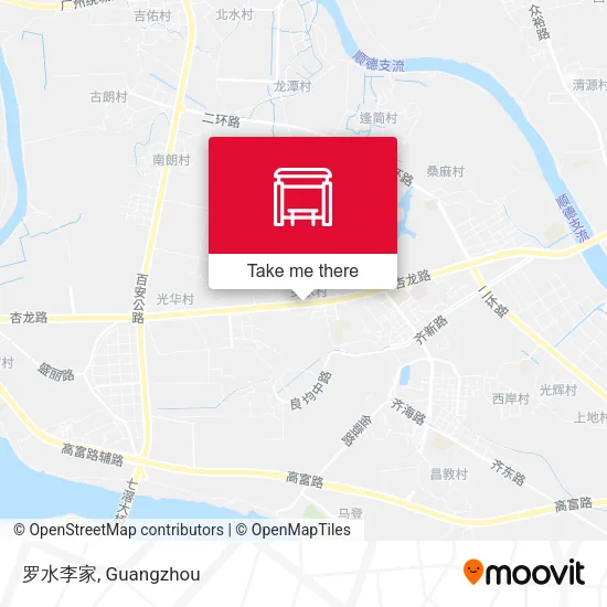 罗水李家 map