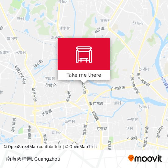 南海碧桂园 map