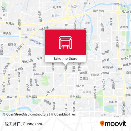 轻工路口 map
