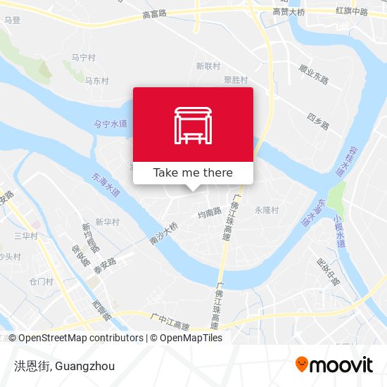 洪恩街 map
