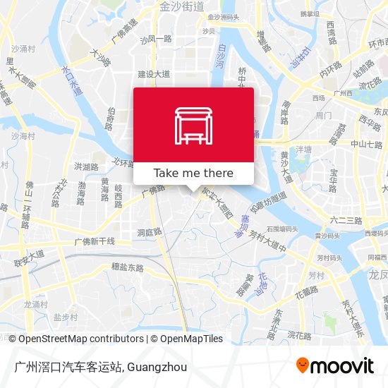 广州滘口汽车客运站 map