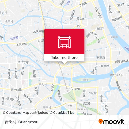 赤岗村 map