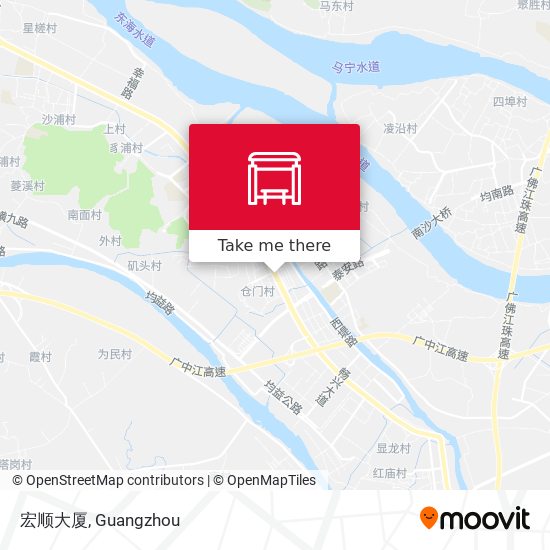 宏顺大厦 map