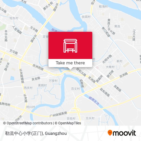 勒流中心小学(正门) map