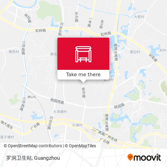 罗洞卫生站 map