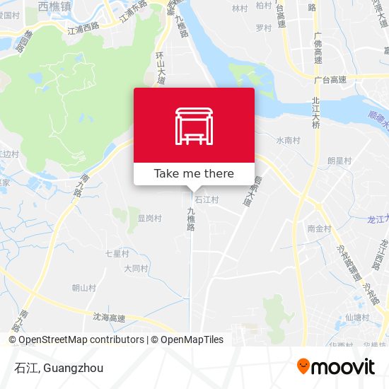 石江 map