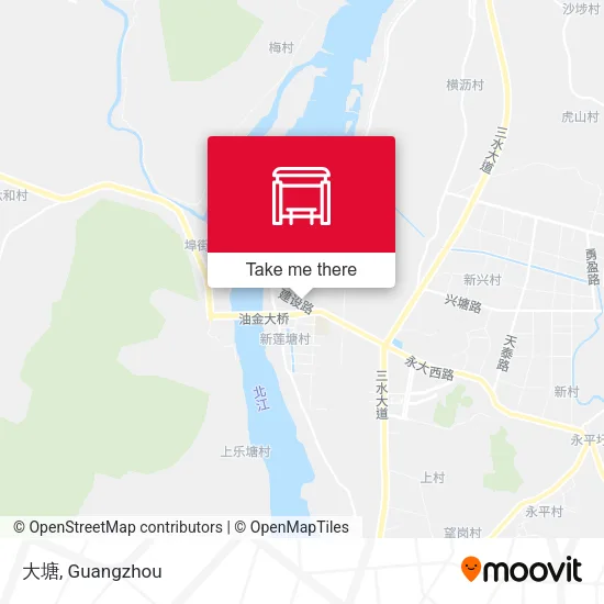 大塘 map
