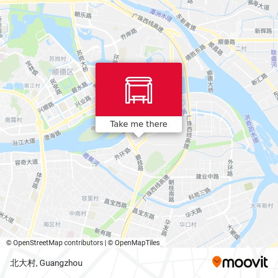 北大村 map
