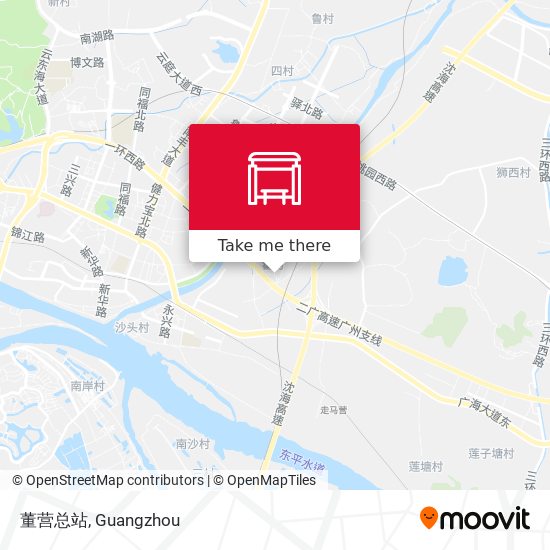 董营总站 map