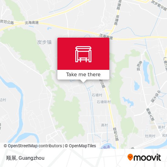 顺展 map
