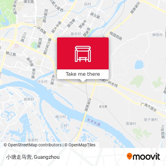 小塘走马营 map