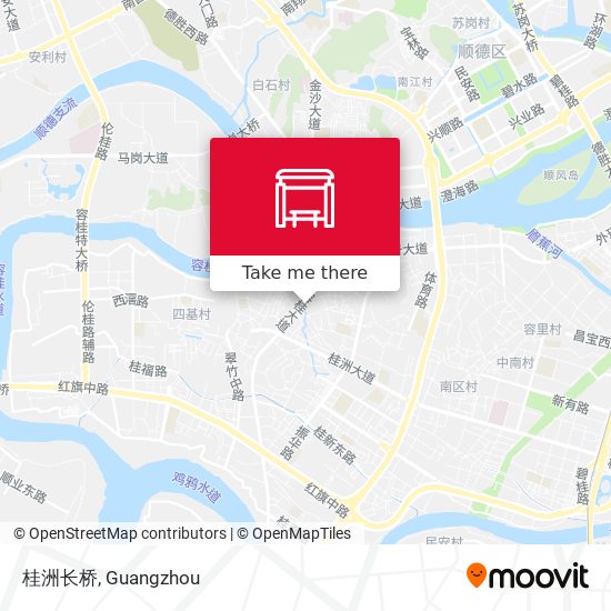 桂洲长桥 map