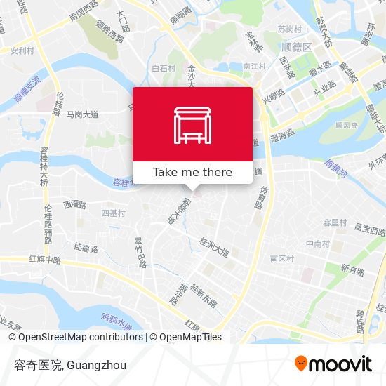 容奇医院 map
